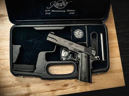 Kimber 45th Anniversary 45 ACP W/ Custom Case