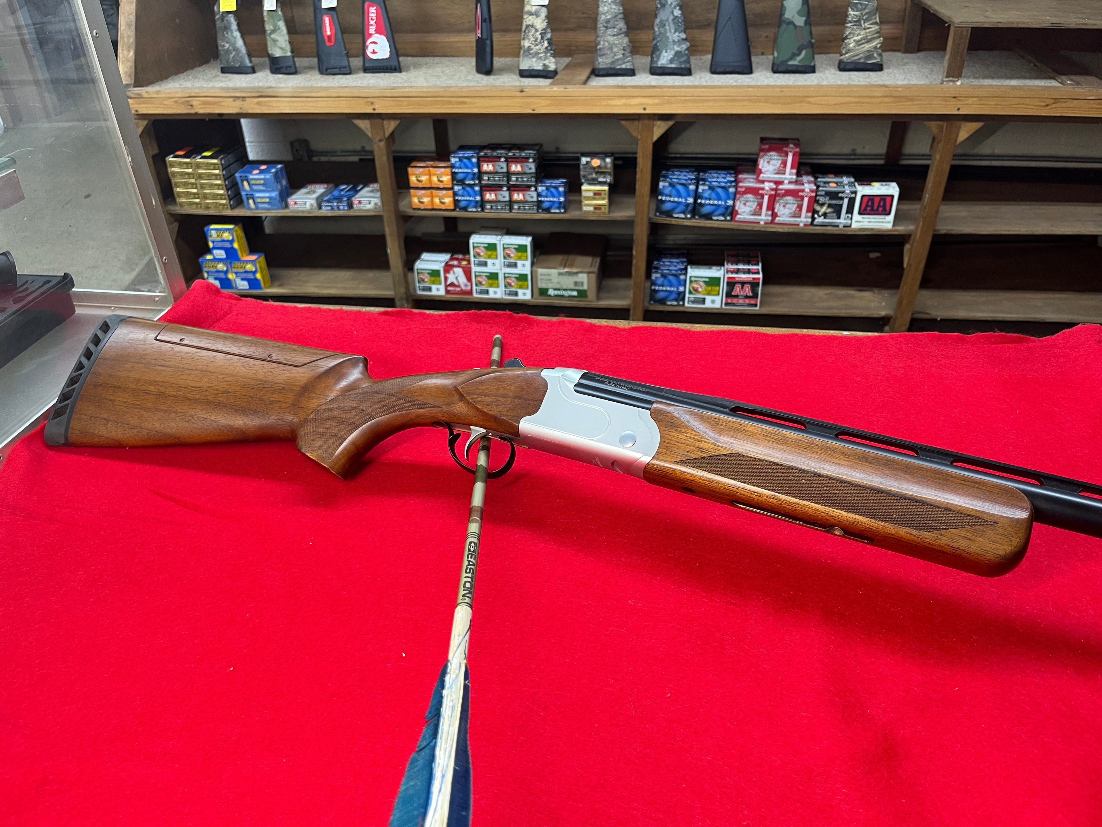 Used Savage Stevens 555 Trap 12-Gauge