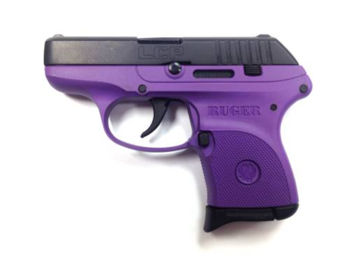 Ruger LCP Lady Lilac 380 ACP Black/Purple